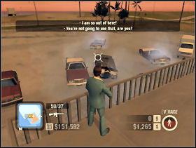 Go outside and use M16 to kill enemies - Chi Peso - South Beach - Scarface: The World is Yours - Game Guide and Walkthrough