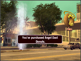 Now you may buy Angel Dust Donuts for 180 - Angel Dust Donuts - North Beach - Scarface: The World is Yours - Game Guide and Walkthrough