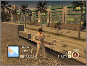 Now a bazooka and helicopter will appear - Coco Lounge - North Beach - Scarface: The World is Yours - Game Guide and Walkthrough