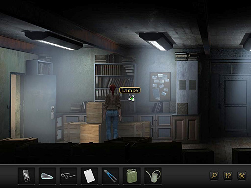 So get inside again - Solve the problem of lighting in the archive - Chapter 4 - San Francisco, USA - Secret Files 3: The Archimedes Code - Game Guide and Walkthrough