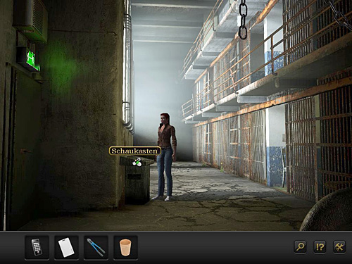 Now you only need some kind of handle to get to the other building - Get to the adjacent building - Chapter 5 - Alcatraz, USA - Secret Files 3: The Archimedes Code - Game Guide and Walkthrough