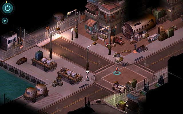 Intersection with two options - The South Seattle Docks - Walkthrough - Shadowrun Returns - Game Guide and Walkthrough
