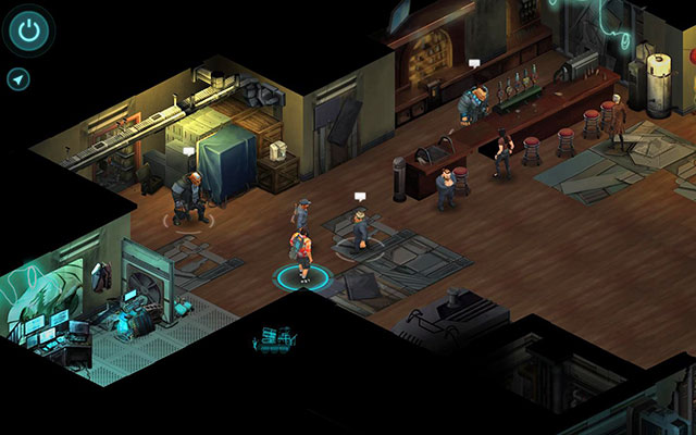 The conversation in the center of the apartment - The Digital World - Safehouse - Walkthrough - Shadowrun Returns - Game Guide and Walkthrough