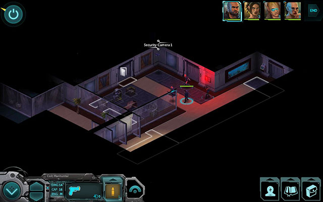 This camera only looks dangerous - Executive Actions - Walkthrough - Shadowrun Returns - Game Guide and Walkthrough