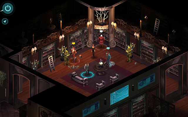 Secret meeting in a beautiful library - The Estate - Walkthrough - Shadowrun Returns - Game Guide and Walkthrough