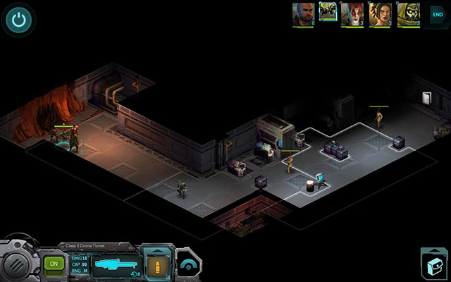 First corridor of the underground base - The Hunt Begins - Walkthrough - Shadowrun Returns - Game Guide and Walkthrough