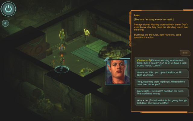 One of your dialogue options will allow you to convince Lees to cooperate - The Sinking Ship - companion mission - Companion quests - Shadowrun: Hong Kong - Game Guide and Walkthrough