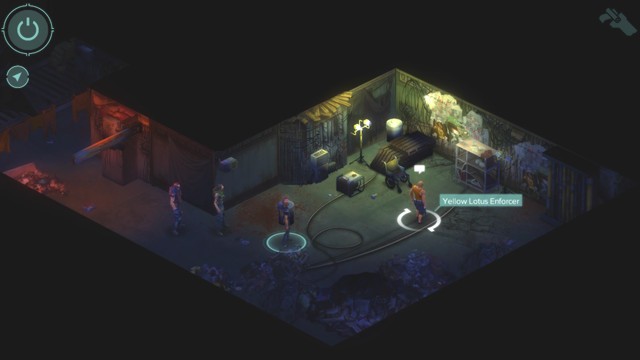 The man is a member of the Yellow Lotus gang - Side missions and curiosities in Walled City - Walled City M2 - Shadowrun: Hong Kong - Game Guide and Walkthrough