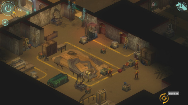 Use the side exit with guards key - The Dig - main mission - Emperors Museum M4 - Shadowrun: Hong Kong - Game Guide and Walkthrough