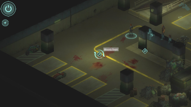 Check the marks at the back of the parking to obtain more evidence - Outsider - main mission - Whampoa Garden M6 - Shadowrun: Hong Kong - Game Guide and Walkthrough
