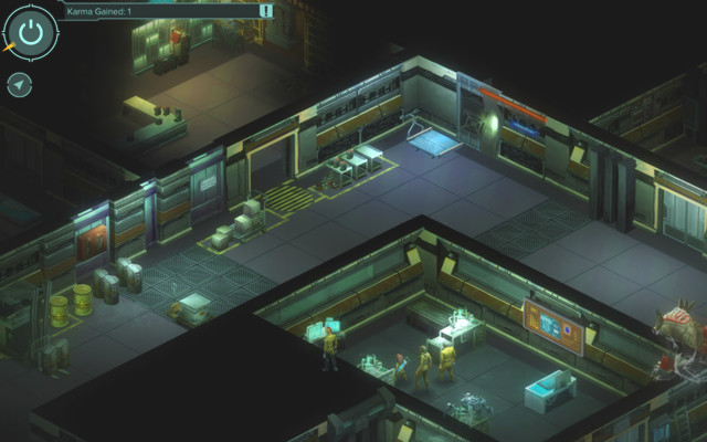 The released demon is going to the magician room - Prosperity Tower - Prosperity Tower M11 - Shadowrun: Hong Kong - Game Guide and Walkthrough