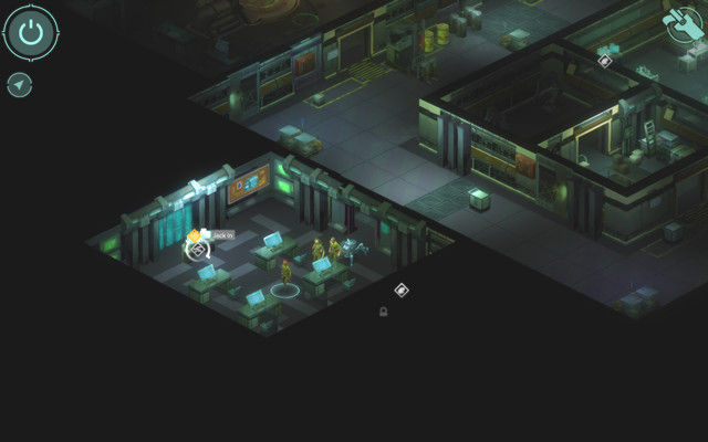 The open door to the room with the terminal. - Prosperity Tower - Prosperity Tower M11 - Shadowrun: Hong Kong - Game Guide and Walkthrough