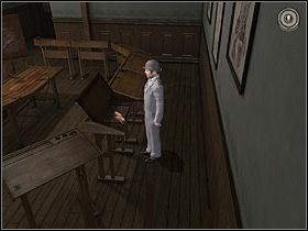 Now go to the second part of the room, this one with student desks - London Hospital, 12 September 1888 - Walkthrough - Sherlock Holmes vs. Jack the Ripper - Game Guide and Walkthrough