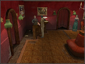 When you will click on the door Holmes will find that he must be sure whether Squibby is actually inside and then scare of the policemen - Whitechapel, 12 September 1888 - part 2 - Walkthrough - Sherlock Holmes vs. Jack the Ripper - Game Guide and Walkthrough