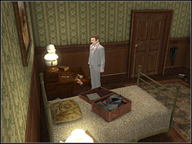 Now go to the chest lying on the bed - Baker Street, 9th October 1888 - part 1 - Walkthrough - Sherlock Holmes vs. Jack the Ripper - Game Guide and Walkthrough