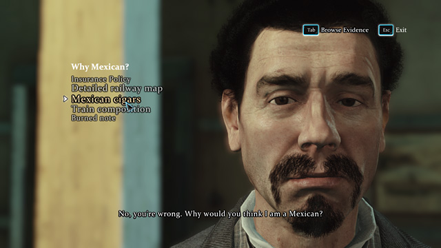 This man doesnt speak the truth. - Find the man who is smoking cigars - Riddle On The Rails - Sherlock Holmes: Crimes and Punishments - Game Guide and Walkthrough