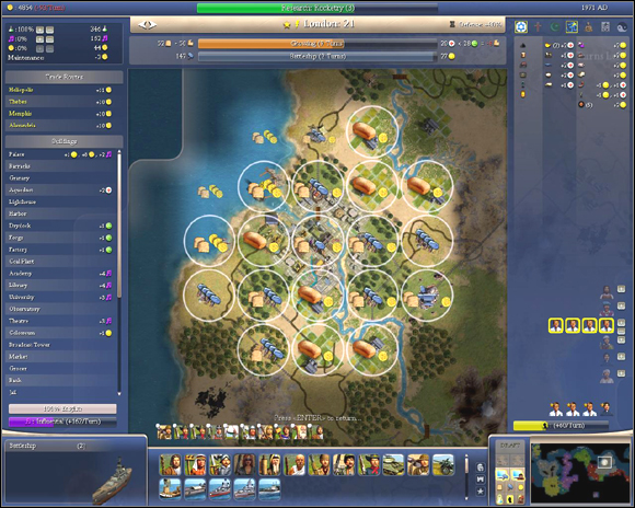 The most useful way of making a lot of specialists is a caste system civic - which enables to change unlimited number of citizens into artists, scientist and merchants - Management of specialized city - City managing - Sid Meiers Civilization IV - Game Guide and Walkthrough