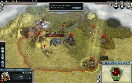 You don't have a choice regarding the civilization in this scenario - Mongols - Scenarios - Sid Meiers Civilization V - Gods & Kings - Game Guide and Walkthrough