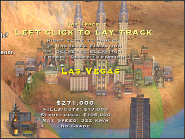 Remember to connect Las Vegas to Phoenix or Flagstaff - Scenario 1 - Southwest U.S. - Game scenarios - Sid Meiers Railroads! - Game Guide and Walkthrough