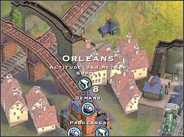Orelan citizens will probably demand that you deliver some coal - Scenario 6 - France - Game scenarios - Sid Meiers Railroads! - Game Guide and Walkthrough