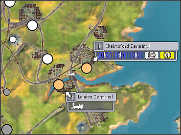You could try and expand into this new territory, however London is your only main objective - Scenario 5 - Great Britain - Game scenarios - Sid Meiers Railroads! - Game Guide and Walkthrough