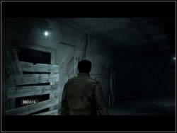 You're in a big hall with stairs in the middle - Silent Hill - Overlook Penitentiary - Silent Hill - Silent Hill: Homecoming - Game Guide and Walkthrough