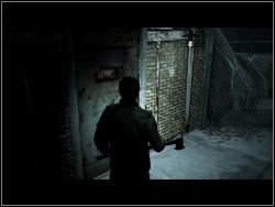 Go downstairs, after a cutscene you will have a choice - this is important and will affect the ending of the game (look at the Endings chapter of this guide) - Silent Hill - Overlook Penitentiary - Silent Hill - Silent Hill: Homecoming - Game Guide and Walkthrough