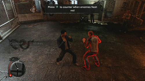 In the dark alley you task is to hold enemys attack - Follow Naz - Walkthrough - Sleeping Dogs - Game Guide and Walkthrough