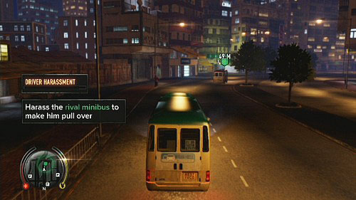 When its done, drive to the third stop - Mini Bus Racket - Walkthrough - Sleeping Dogs - Game Guide and Walkthrough