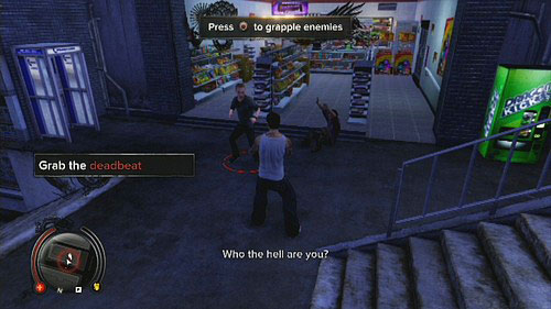 Go to the nearest shop and beat up his two debtors - Popstar Lead 1 - Identified Supplier - Walkthrough - Sleeping Dogs - Game Guide and Walkthrough