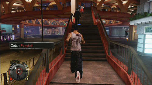 Chase ends up with the crash after which youll have to run after the runaway - Meet The New Boss - Walkthrough - Sleeping Dogs - Game Guide and Walkthrough