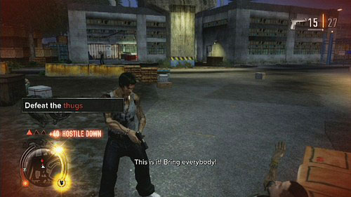 When you defeat them, you find an armed thug - Mrs. Chu's Revenge - Walkthrough - Sleeping Dogs - Game Guide and Walkthrough