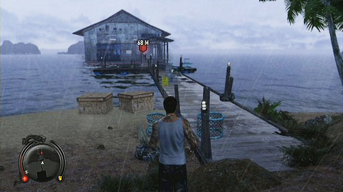 When the mission begins go to the marked place and go the narrow path to the shore - Final Kill - Walkthrough - Sleeping Dogs - Game Guide and Walkthrough