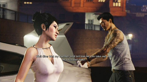 Mission ends when you drive ladies back to the Sandras flat - Fast Girls - Walkthrough - Sleeping Dogs - Game Guide and Walkthrough