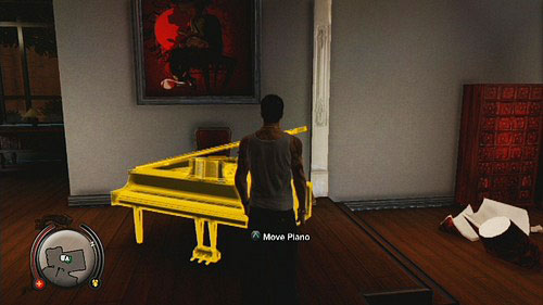 The last one you have to do is to move the piano in the living room - Bad Luck - Walkthrough - Sleeping Dogs - Game Guide and Walkthrough