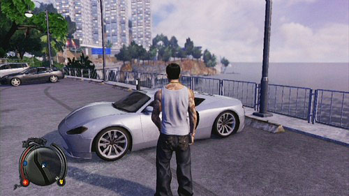 As he answers, steal the car nearby and meet with him - Hotshot Lead 4 - Hotshot - Cop Missions - Sleeping Dogs - Game Guide and Walkthrough
