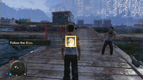 In this mission you have to run over the obstacles, following the yellow flares - Aberdeen - Secondary Missions - Sleeping Dogs - Game Guide and Walkthrough