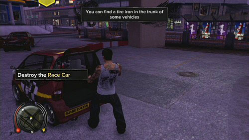 A friend of yours will ask you to destroy his rivals car - Central - Secondary Missions - Sleeping Dogs - Game Guide and Walkthrough