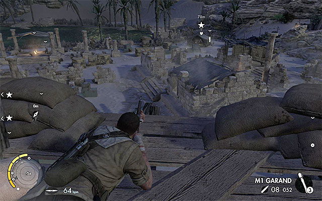Its worthwhile to get to the vantage points and climb up the observation towers. - Using your sniper rifle - Hints - Sniper Elite III: Afrika - Game Guide and Walkthrough