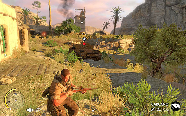 Armored vehicles and tanks are a serious threat. - Types of enemies - Hints - Sniper Elite III: Afrika - Game Guide and Walkthrough