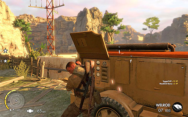 The generator - Reaching the central part of the map - Mission 3 - Halfaya Pass - Sniper Elite III: Afrika - Game Guide and Walkthrough