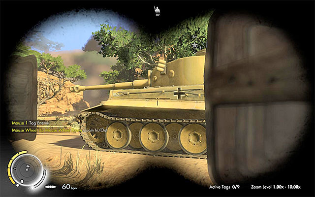 It is best to hide behind one of the buildings - Destroying the Tiger tank - Mission 6 - Kasserine Pass - Sniper Elite III: Afrika - Game Guide and Walkthrough