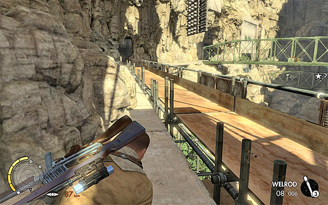Taking side-paths allows you to avoid direct confrontation - Destroying the first transformer - Mission 8 - Ratte Factory - Sniper Elite III: Afrika - Game Guide and Walkthrough