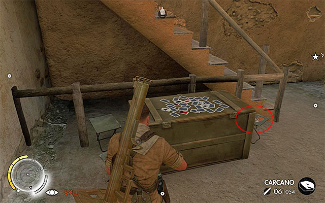 Search through the ground floor of the building - Collectible Cards - Collectibles - Mission 3 - Sniper Elite III: Afrika - Game Guide and Walkthrough