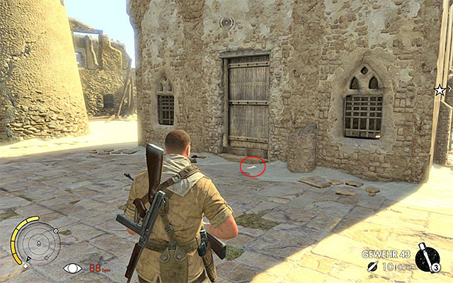 Take a look on the ground, near one of the buildings - War Diaries - Collectibles - Mission 5 - Sniper Elite III: Afrika - Game Guide and Walkthrough