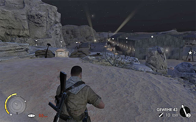 The hill with the sniper nest - Long Shots - Collectibles - Mission 7 - Sniper Elite III: Afrika - Game Guide and Walkthrough