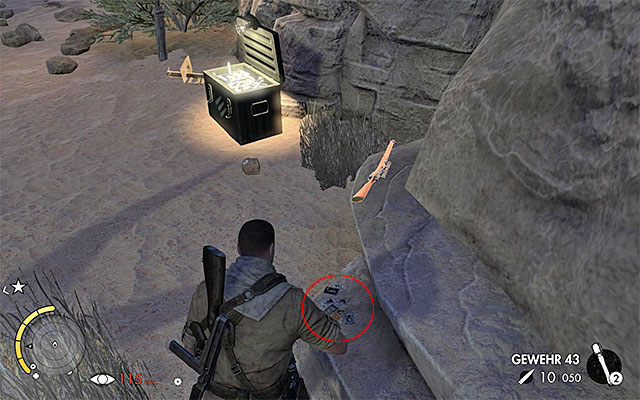 You can find the card next to ammo depot - Collectible Cards - Collectibles - Mission 7 - Sniper Elite III: Afrika - Game Guide and Walkthrough