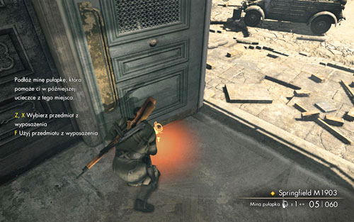 You will also learn how to use trip mines - Prologue - Walkthrough - Sniper Elite V2 - Game Guide and Walkthrough
