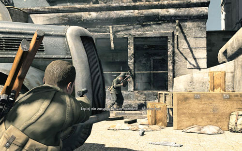 Once again you can use your creativity - the last two soldiers can be killed in more than one way - Prologue - Walkthrough - Sniper Elite V2 - Game Guide and Walkthrough