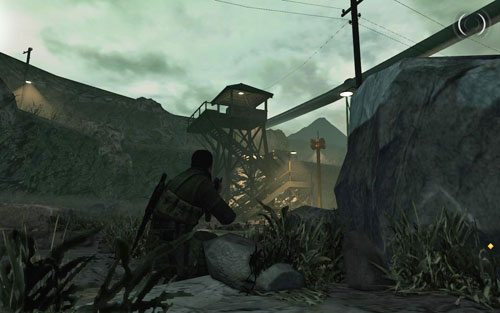 During the first part of this mission, you will be accompanied by the sound of a radio and rocket launch - Mission 2 - Mittelwerk Facility - p. 1 - Walkthrough - Sniper Elite V2 - Game Guide and Walkthrough